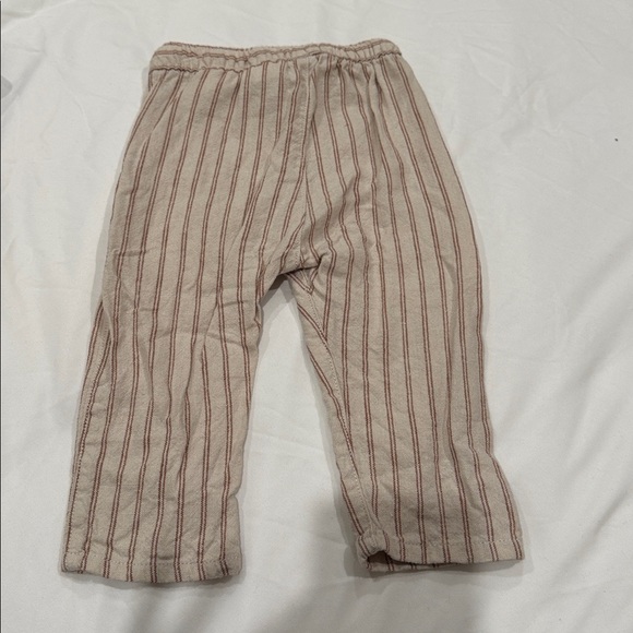 H&M LINEN-BLEND JOGGERS Size 9M - Picture 4 of 5